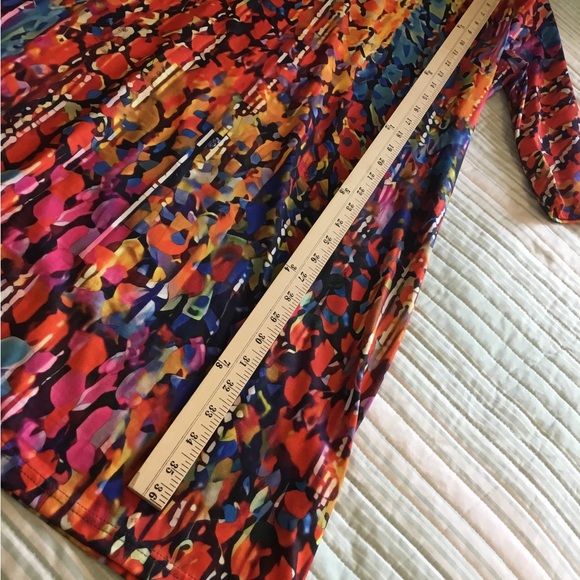 SHIFT DRESS XL Midi Stretchy pull over 100% polyester. Half sleeve. Lightweight. - Picture 7 of 9